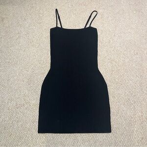 Aritzia Babaton Black Sculpt Knit Cami Dress Size 2XS